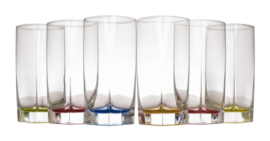Набор стаканов Luminarc BRIGHT COLORS высокие 330 мл. на 6 персон