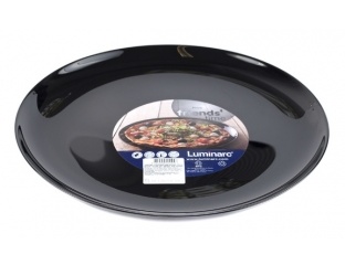 Тарелка обеденная BBQ Pizza Black 32 см.