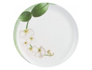 Тарелка обеденная WHITE ORCHID (Уайт Орхид) 27 см.